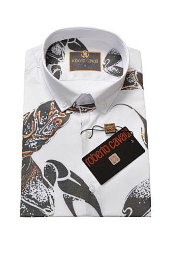 Mens Designer Clothes | ROBERTO CAVALLI Men's Dress Shirt #350