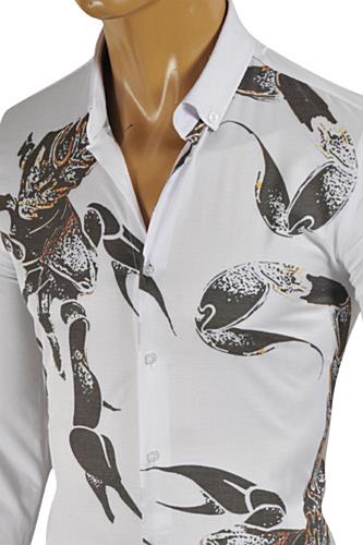 Mens Designer Clothes | ROBERTO CAVALLI Men's Dress Shirt #350