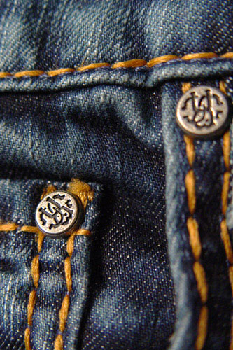 Mens Designer Clothes | ROBERTO CAVALLI Mens Crinkled Jeans #58