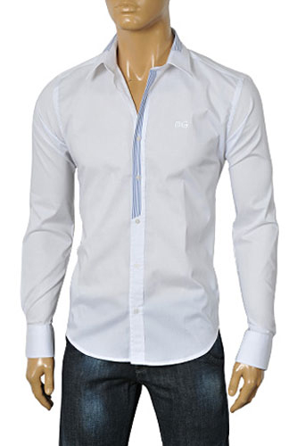 Mens Designer Clothes | DOLCE & GABBANA Men's Dress Shirt #395