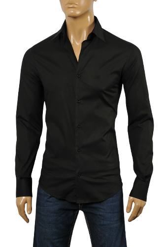 Mens Designer Clothes | DOLCE & GABBANA Men's Button Down Dress Shirt #438