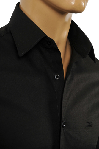 Mens Designer Clothes | DOLCE & GABBANA Men's Button Down Dress Shirt #438