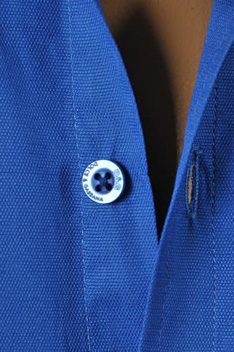 Mens Designer Clothes | DOLCE & GABBANA Men's Dress Shirt In Royal Blue #446