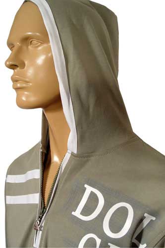 Mens Designer Clothes | DOLCE & GABBANA Men's Hooded Sweatshirt #260