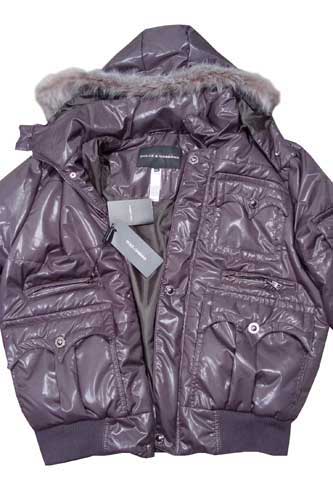 Mens Designer Clothes | DOLCE & GABBANA Warm Winter Hooded Jacket #264