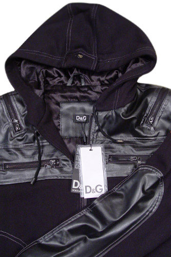Mens Designer Clothes | DOLCE & GABBANA Mens Zip Up Hooded Jacket #317