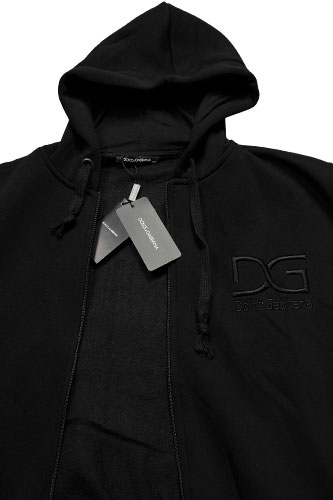 Mens Designer Clothes | DOLCE & GABBANA Men's Cotton Hooded Jacket #349