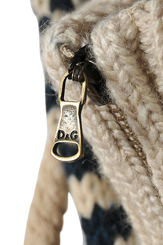 Mens Designer Clothes | DOLCE & GABBANA Men's Knit Hooded Warm Jacket #351