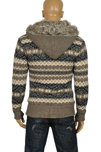 Mens Designer Clothes | DOLCE & GABBANA Men's Knit Hooded Warm Jacket #360