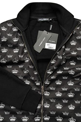 Mens Designer Clothes | DOLCE & GABBANA Men's Zip Up Cotton Jacket #422