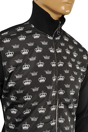 Mens Designer Clothes | DOLCE & GABBANA Men's Zip Up Cotton Jacket #422