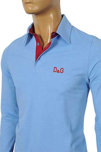 Mens Designer Clothes | DOLCE & GABBANA Men's Long Sleeve Shirt #391