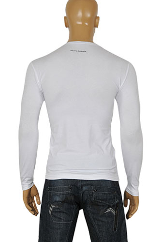 Mens Designer Clothes | DOLCE & GABBANA Men's Long Sleeve Shirt #423