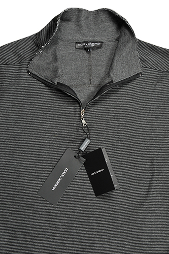 Mens Designer Clothes | DOLCE & GABBANA Men's Long Sleeve Zip Shirt #425
