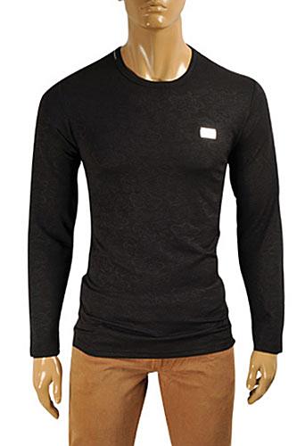 Mens Designer Clothes | DOLCE & GABBANA Men's Long Sleeve Shirt #455