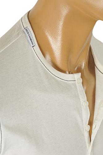 Mens Designer Clothes | DOLCE & GABBANA Men's Long Sleeve Shirt #460