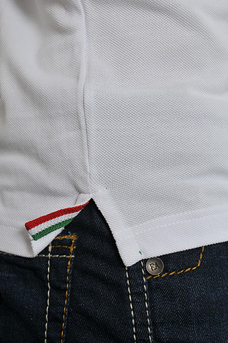 Mens Designer Clothes | DOLCE & GABBANA Men's Polo Shirt In White #443