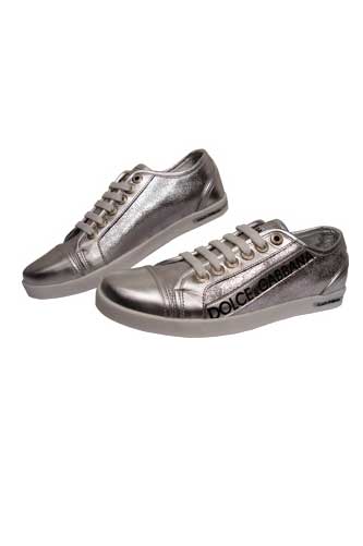 Designer Clothes Shoes | DOLCE & GABBANA Lady's Leather Sneaker Shoes #107