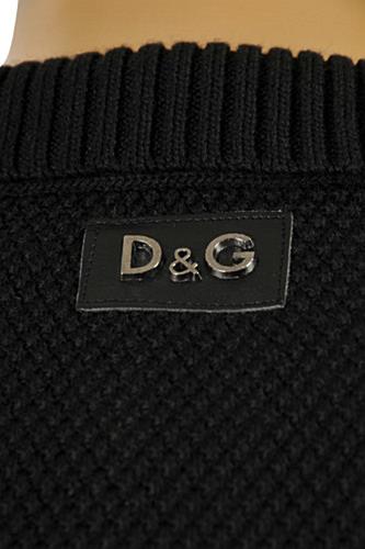 Mens Designer Clothes | DOLCE & GABBANA Men's Knit Zip Sweater #231