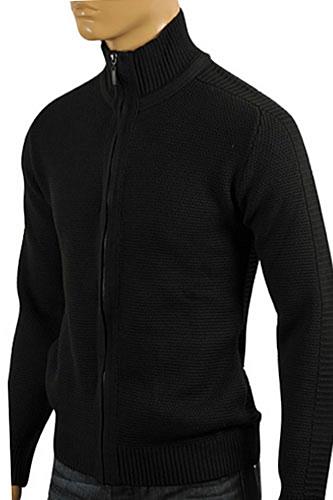 Mens Designer Clothes | DOLCE & GABBANA Men's Knit Zip Sweater #231