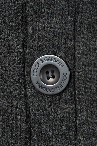 Mens Designer Clothes | DOLCE & GABBANA Men's Warm Button Up Sweater #214