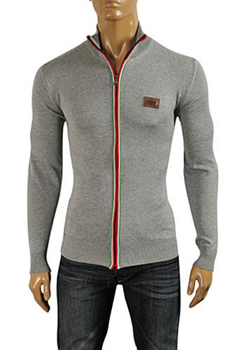 Mens Designer Clothes | DOLCE & GABBANA Men's Knit Fitted Sweater #237