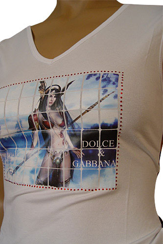 Womens Designer Clothes | DOLCE & GABBANA Ladies Sleeveless Top #131
