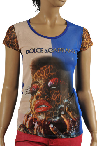 Womens Designer Clothes | DOLCE & GABBANA Ladiesâ?? Short Sleeve Top #221