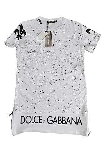 Mens Designer Clothes | DOLCE & GABBANA Men's T-Shirt #0239