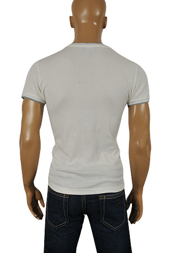 Mens Designer Clothes | DOLCE & GABBANA Men's V-Neck Short Sleeve Tee #214