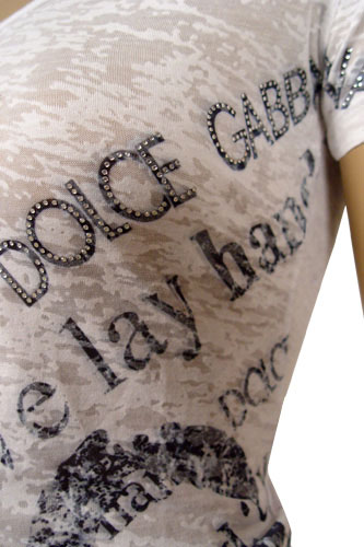 Womens Designer Clothes | DOLCE & GABBANA Ladies Short Sleeve Tunic #108