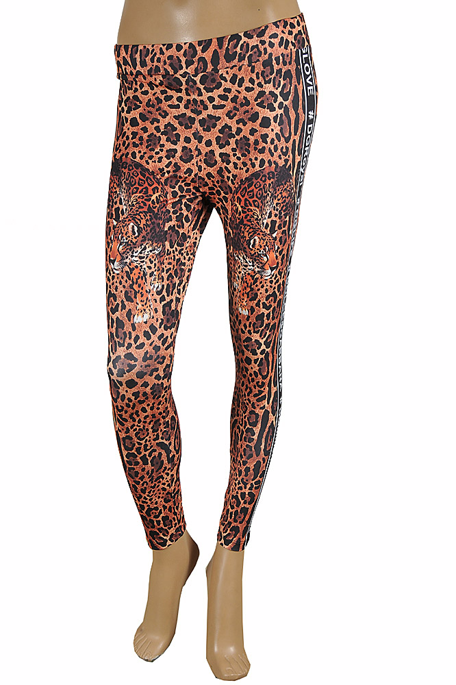 Womens Designer Clothes | DOLCE & GABBANA Leopard Leggings 187