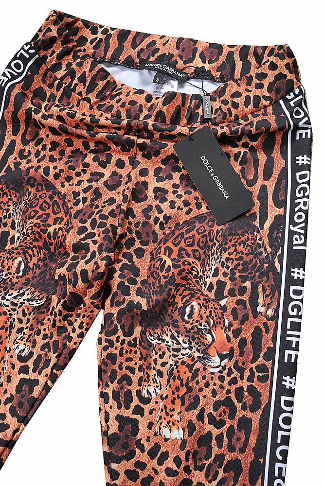 Womens Designer Clothes | DOLCE & GABBANA Leopard Leggings 187
