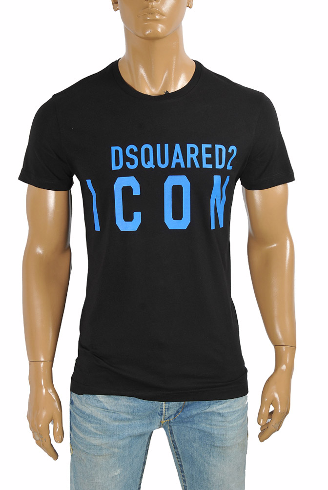 Mens Designer Clothes | DSQUARED Menâ??s T-Shirt with front print 12