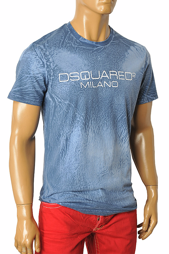 Mens Designer Clothes | DSQUARED Menâ??s T-Shirt with front print 13