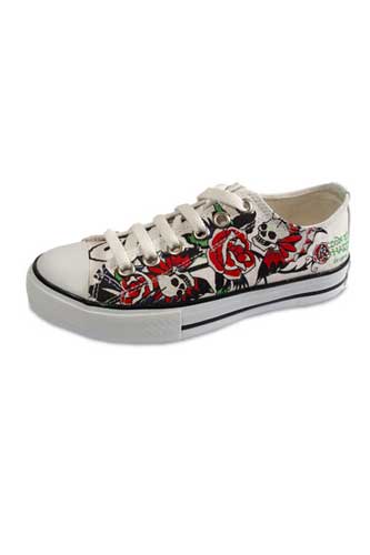 Designer Clothes Shoes | ED HARDY Ladies Sneaker Shoes #12