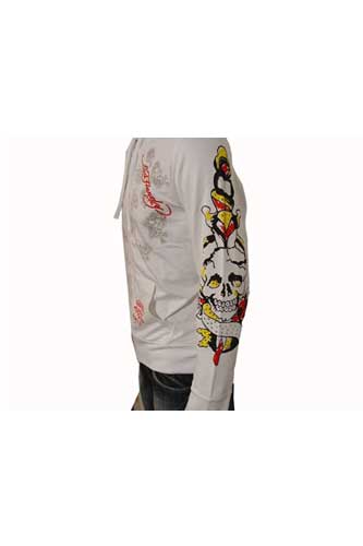 Mens Designer Clothes | ED HARDY Cotton Hoodie #10