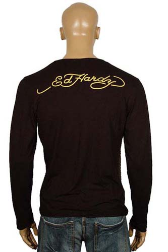 Mens Designer Clothes | ED HARDY By Christian Audigier Long Sleeve Tee #3