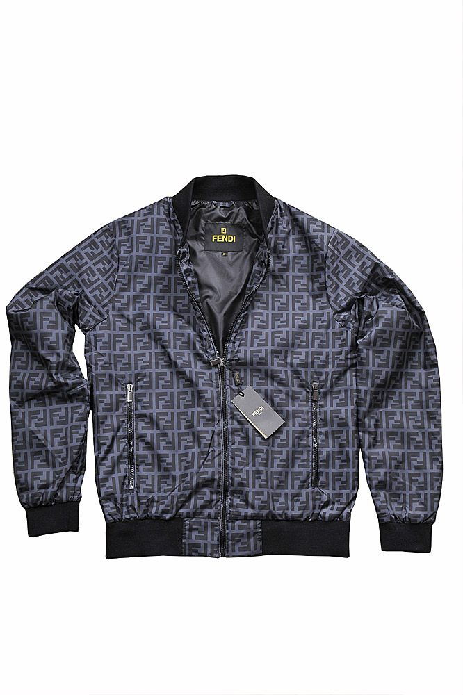 Mens Designer Clothes | FENDI FF Men's Bomber Jacket 6