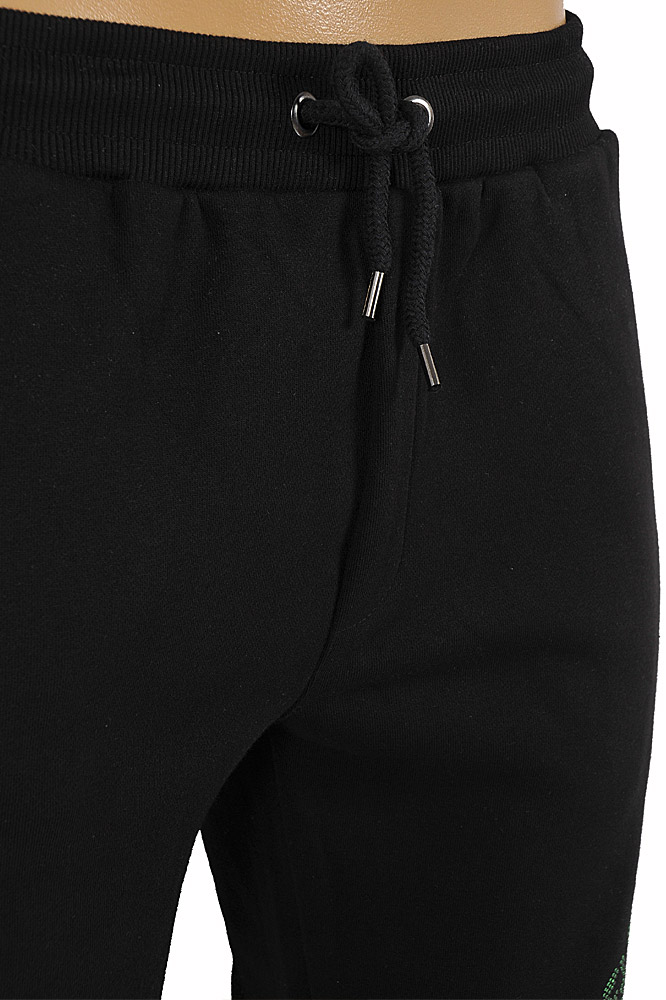 Mens Designer Clothes | FENDI men's tracksuit in black color 5