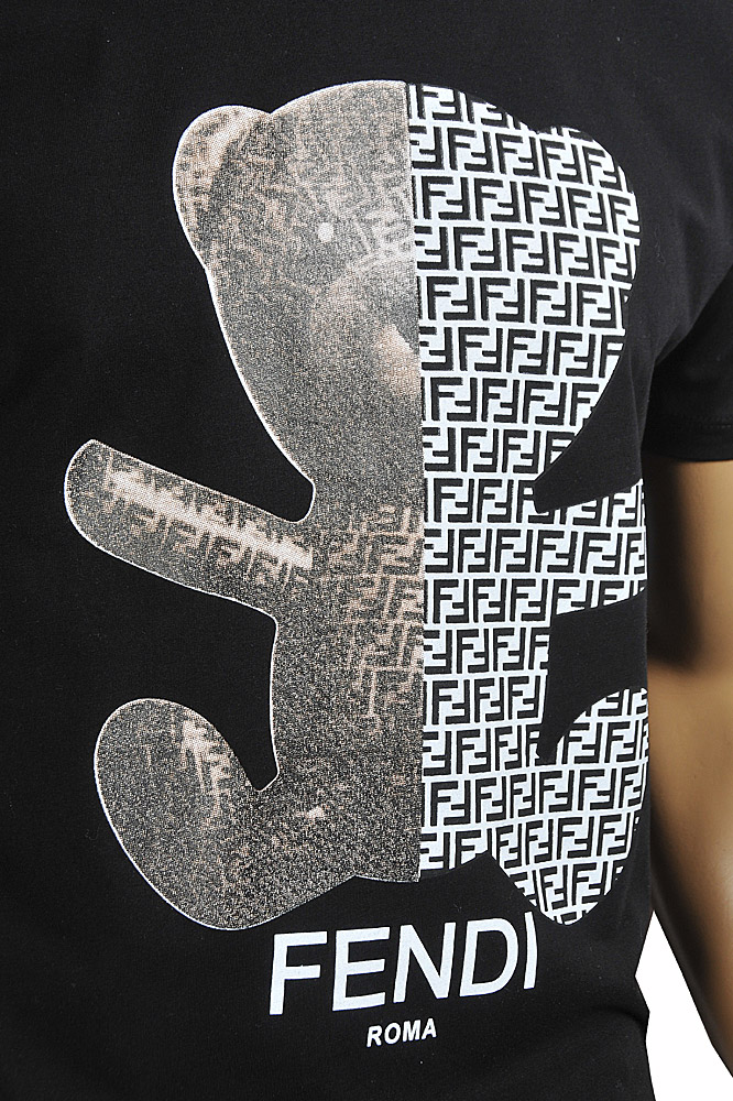 Mens Designer Clothes | FENDI Teddy Bear print t-shirt 56
