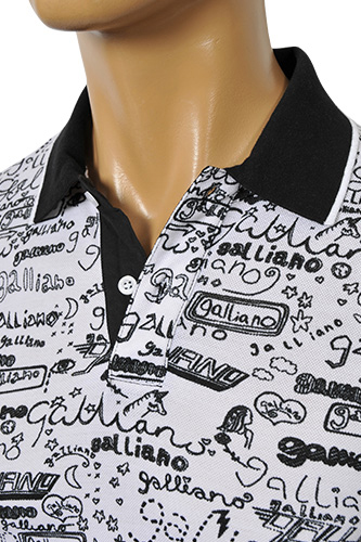 Mens Designer Clothes | JOHN GALLIANO Men's Polo Shirt #34