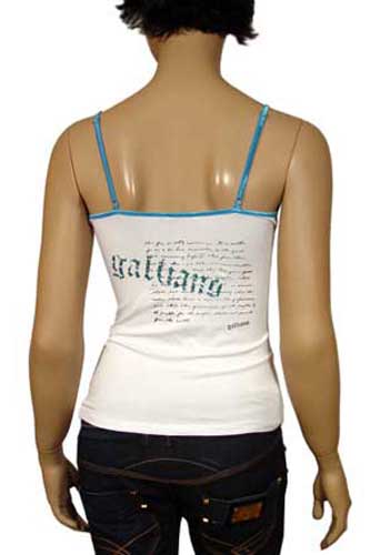 Womens Designer Clothes | JOHN GALLIANO Strap Camisole #12