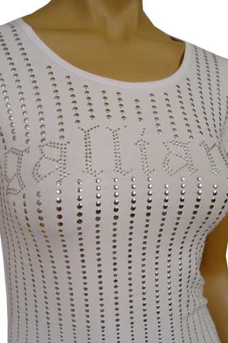 Womens Designer Clothes | JOHN GALLIANO Ladies Short Sleeve Tee #18