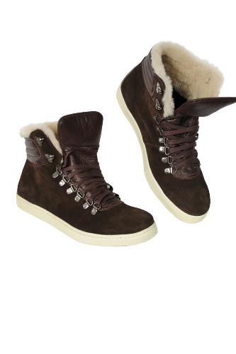 Designer Clothes Shoes | GUCCI High Leather Boots For Men With Fur On Top #216