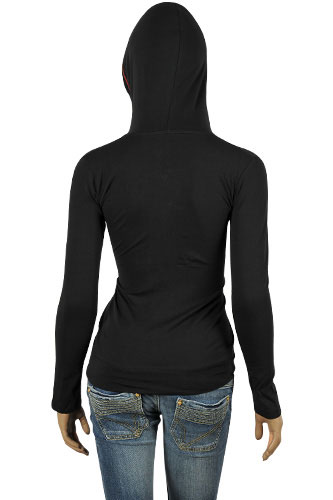 Womens Designer Clothes | GUCCI Ladies Zip Up Cotton Hoodie #96