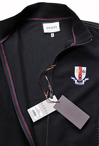 Mens Designer Clothes | GUCCI Men's Knit Bomber Jacket #156