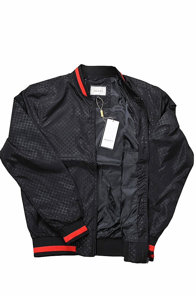 Mens Designer Clothes | GUCCI men's GG bomber jacket #161