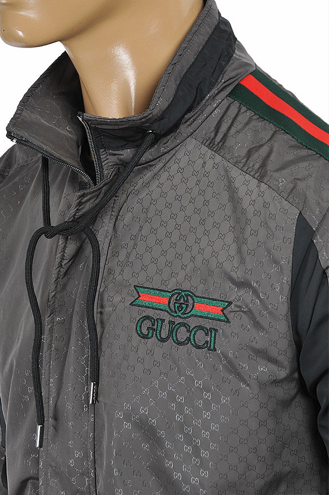 Mens Designer Clothes | GUCCI men's GG jacket 181