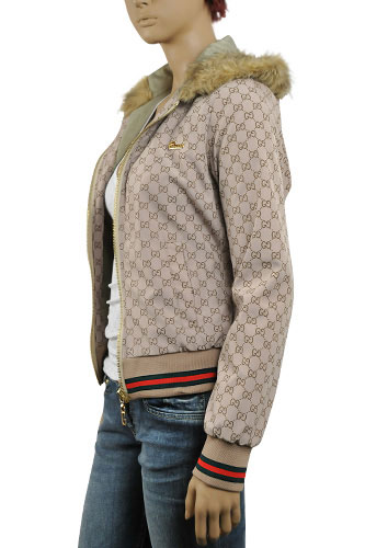 Womens Designer Clothes | GUCCI Ladies Hooded Jacket #84